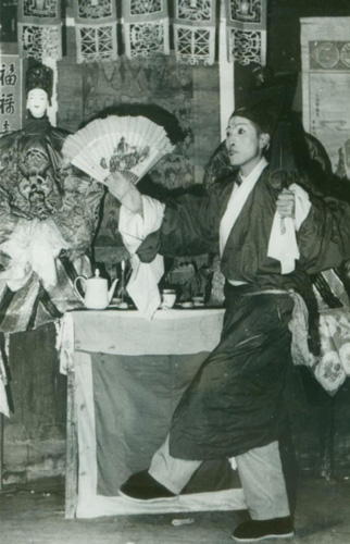 麻阳傩堂戏搬算匠的场景